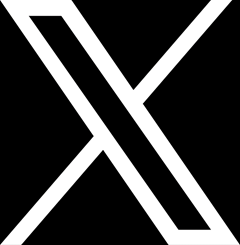 Xのロゴマークのイラスト