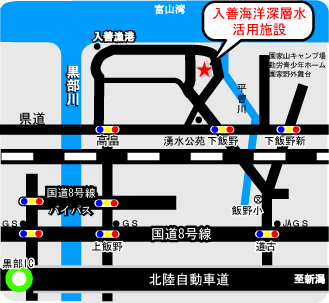 文水場所の周辺の地図