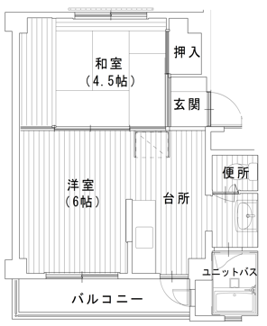 西町住宅見取り図